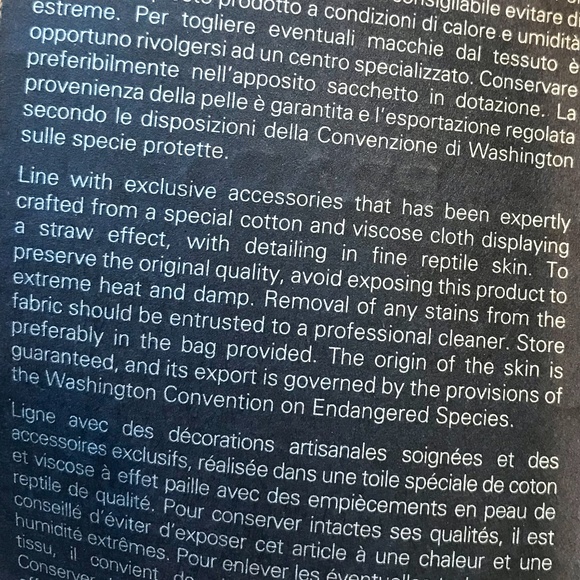 ♓️🅿️ 🦚Prada Reptile and “Straw” Handbag EUC🦚 - Picture 13 of 13